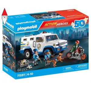 , , , COSTRUZIONE PLAYMOBIL FURGONE PORTAVALORI