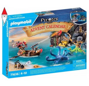 , , , COSTRUZIONE PLAYMOBIL CALENDARIO DELL  AVVENTO PIRATI