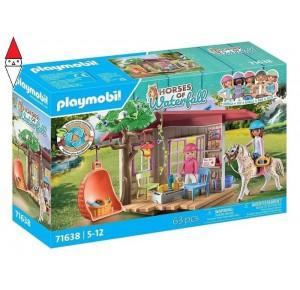 , , , COSTRUZIONE PLAYMOBIL CLUB DEI CAVALLI - HORSES OF WATERFALL