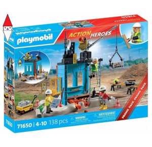 , , , COSTRUZIONE PLAYMOBIL CANTIERE
