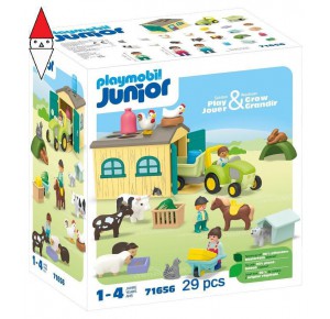 , , , COSTRUZIONE PLAYMOBIL JUNIOR: ALLEGRA FATTORIA