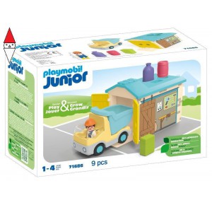 , , , COSTRUZIONE PLAYMOBIL CAMION CON CASSONE - JUNIOR