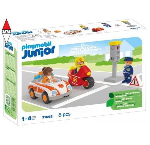 , , , COSTRUZIONE PLAYMOBIL EROI DI TUTTI I GIORNI - JUNIOR