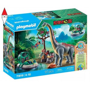 , , , COSTRUZIONE PLAYMOBIL ALLA RICERCA DEL BRACHIOSAURO