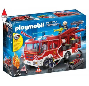 , , , COSTRUZIONE PLAYMOBIL AUTOPOMPA DEI VIGILI DEL FUOCO