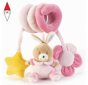 , , , PELUCHE PLUSH-COMPANY BABYCARE CONIGLIETTA SPIRALE GIOCAGIO 32 CM.