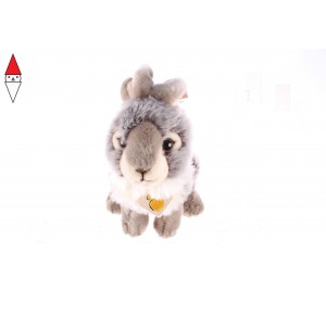 , , , PELUCHE CONIGLIO PLUSH-COMPANY LAPO 21 CM GRIGIO