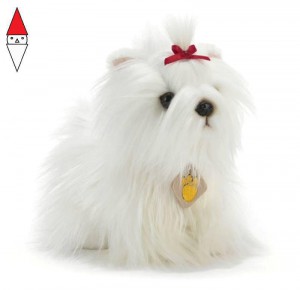 , , , PELUCHE PLUSH-COMPANY WHITNEY YORKSIHIRE BIANCO L. 23 CM.