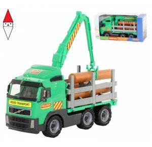 , , , GIOCO ESTIVO POLESIE VOLVO POWERTRUCK TIMBER TRUCK (BOX) - MM.535X205X265