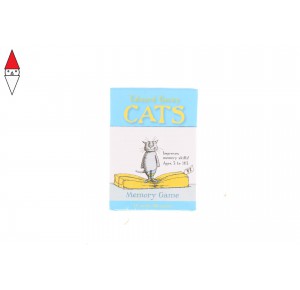 , , , GIOCO DA TAVOLO EDWARD GOREY S CATS MEMORY GAME 72 CARDS 36 PAIRS
