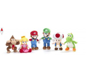 , , , ACTION FIGURE PTS SUPER MARIO PELUCHE 36CM ASSORTITI