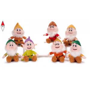 , , , ACTION FIGURE PTS I SETTE NANI PELUCHE 28CM -ASSORTITI