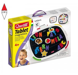 , , , GIOCO EDUCATIVO QUERCETTI TABLET MAGNETICO LETTERE BASIC