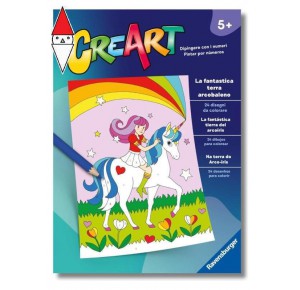 , , , GIOCO EDUCATIVO RAVENSBURGER CREART LA FANTASTICA TERRA ARCOBALENO