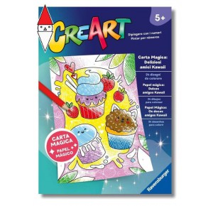 , , , GIOCO EDUCATIVO RAVENSBURGER CREART CARTA MAGICA DELIZIOSI AMICI KAWAII