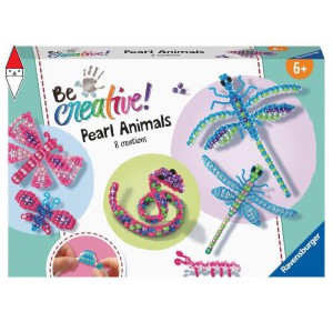 , , , GIOCO EDUCATIVO RAVENSBURGER BE CREATIVE MIDI XL: ANIMALETTI DI PERLINE