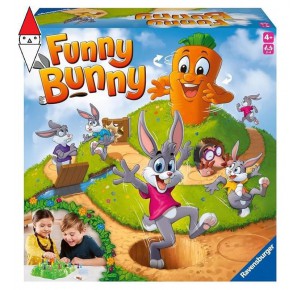 , , , GIOCO DA TAVOLO RAVENSBURGER FUNNY BUNNY 50Y I/E/PT