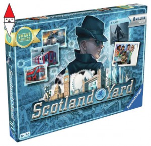 , , , GIOCO DA TAVOLO RAVENSBURGER SCOTLAND YARD SMART CHOICE
