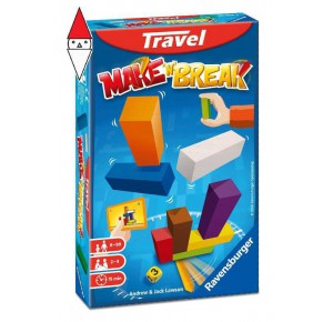 , , , GIOCO DA TAVOLO RAVENSBURGER MAKE N BREAK TRAVEL