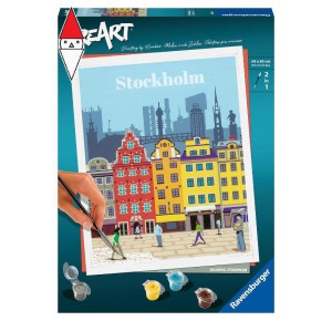 , , , GIOCO EDUCATIVO RAVENSBURGER CREART SERIE TREND C CITY: STOCCOLMA