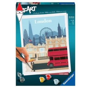 , , , GIOCO EDUCATIVO RAVENSBURGER CREART SERIE TREND C CITY: LONDRA