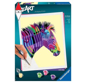 , , , GIOCO EDUCATIVO RAVENSBURGER CREART SERIE TREND C ZEBRA