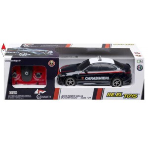 , , , RADIOCOMANDATO REEL-TOYS ALFA ROMEO CARABINIERI R/C