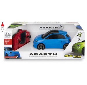 , , , MODELLINO REEL-TOYS ABARTH 500E SCALA 1/24 2.4 GHZ