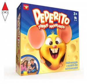 , , , GIOCO DA TAVOLO ROCCO PEPERITO IL TOPINO MANGIADITO