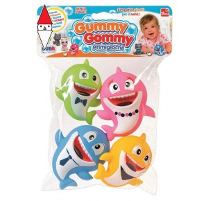 , , , PRIMA INFANZIA RONCHI SUPERTOYS GUMMY GOMMY 4 SQUALETTI PVC
