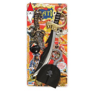 , , , GIOCO DI IMITAZIONE RONCHI SUPERTOYS SET SPADA E PUGNALE PIRATI CON ACC.