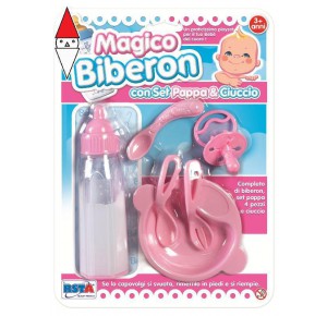 , , , BAMBOLA RONCHI SUPERTOYS (IMPORTAZIONE) BLISTER 4 PEZZI BIBERON E ACC. PAPPA