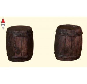 , , , NATALE ROSSI-ROSA BOTTE IN RESINA CM. 3X2.5 - SET 2 PZ
