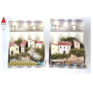 , , , NATALE ROSSI-ROSA CASA SU FIUME 2MODELLI