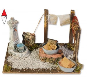 , , , NATALE ROSSI-ROSA FONTANA FINTA CM 20X14X12