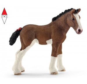 , , , ACTION FIGURE SCHLEICH PULEDRO CLYDESDALE (SERIE FARM WORLD FATTORIA)