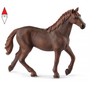 , , , ACTION FIGURE SCHLEICH GIUMENTA PUROSANGUE INGLESE (SERIE HORSE CLUB CAVALLI)