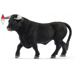 , , , ACTION FIGURE SCHLEICH TORO NERO (SERIE FARM WORLD FATTORIA)