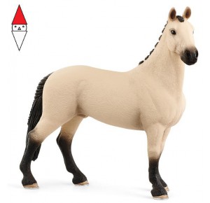 , , , ACTION FIGURE SCHLEICH CASTRONE HANNOVERIAN RED DUN (SERIE HORSE CLUB CAVALLI)