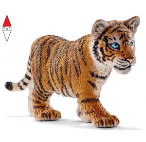 , , , ACTION FIGURE SCHLEICH CUCCIOLO DI TIGRE (SERIE WILD LIFE ANIMALI SELVAGGI)