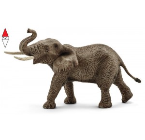 , , , ACTION FIGURE SCHLEICH ELEFANTE AFRICANO MASCHIO (SERIE WILD LIFE)