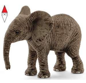 , , , ACTION FIGURE SCHLEICH CUCCIOLO DI ELEFANTE AFRICANO (SERIE WILD LIFE)