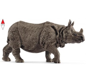 , , , ACTION FIGURE SCHLEICH RINOCERONTE INDIANO (SERIE WILD LIFE ANIMALI SELVAGGI)