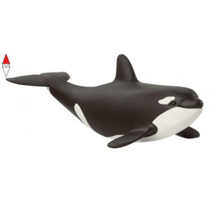 , , , ACTION FIGURE SCHLEICH CUCCIOLO DI ORCA (SERIE WILD LIFE ANIMALI SELVAGGI)