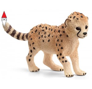 , , , ACTION FIGURE SCHLEICH CUCCIOLO DI GHEPARDO (SERIE WILD LIFE ANIMALI SELVAGGI)