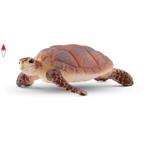 , , , ACTION FIGURE SCHLEICH TARTARUGA EMBRICATA (SERIE WILD LIFE ANIMALI SELVAGGI)