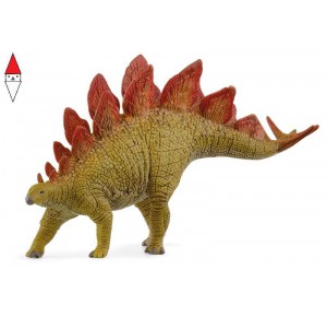 , , , ACTION FIGURE SCHLEICH STEGOSAURO (DINOSAURS)