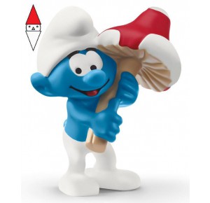 , , , ACTION FIGURE SCHLEICH PUFFO CON FUNGO (SERIE PRE SCHOOL SMURFS PUFFI)