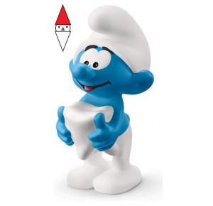 , , , ACTION FIGURE SCHLEICH PUFFO CON DENTE (SERIE PRE SCHOOL SMURFS PUFFI)