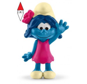 , , , ACTION FIGURE SCHLEICH PUFFETTA CON FIORE (SERIE PRE SCHOOL SMURFS PUFFI)